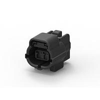 AMP Connectors - TE Connectivity 2822348-2 Automotive Connectors EJ MK-2+ 2P PLUG ASSY GRAY