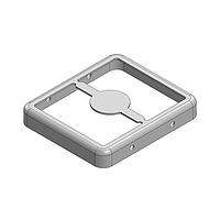 Masach Tech MS206-10F-NS EMI/RFI Shield Frame, Two-Piece 20.6 x 17.8 x 3mm Two-piece Drawn-Seamless RF Shield/EMI Shield FRAME (Nickel-Silver)