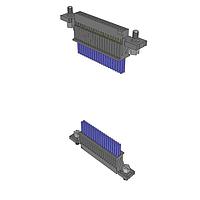 Samtec SFSDT-20-30-G-04.75-DS-NDX Double Row Discrete Cable 0.50" Tiger Eye(TM) Double Row Discrete Wire Cable Assembly