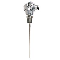 OMEGA PR-19L-3-100-3/16-12 Industrial RTD Probes with Sub-Miniature Aluminum Protection Head (NPT Male, 1/2 in, 250 °C, Class A)
