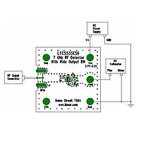 Analog Devices DC758A RF Detector LTC5535ES6 - 7GHz RF Detector With Wide