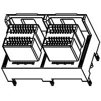 EDAC 901-072-629-002 Mini SAS Mini SAS HD Internal Vert SMT F, 72 Cont