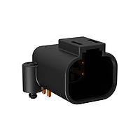 Amphenol SINE Systems ATF13-4P-BM03 Headers 4Pin Snap Fit Tin