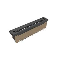 Amphenol FCI SFW15S-2STE1LF Connectors 1.00mm Flex Connector, SFW Straight series, 15 Position, Top Entry Surface Mount, ZIF