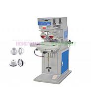 Hoystar GW-P2S-CP 2 Color Closed Ink Cup Pad Printing Machine with Shuttle Worktable (1200pcs/Hr)