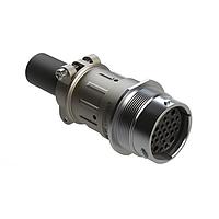 Amphenol SINE Systems AHDM04-24-27SR-059 Connectors Receptacle Kit, shell size 24, 27 positions, socket, reduced diameter seal, wide thread, cable clamp backshell