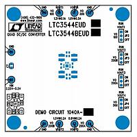 Analog Devices DC1040A-A Voltage Regulator - Switching Regulator LTC3544EUD Demo Board