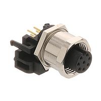 AMP Connectors - TE Connectivity 5-2172071-2 Straight M12 FMLE PNLREAR 8P ACODE PCBSTAND STRT