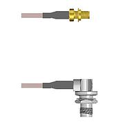 Amphenol Custom Cable Q-2W0480005084i RF Cable Assemblies SMA-SJB/TNC-RJB G316 84I