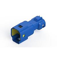 EDAC 560-002-000-310 Plug Housings W TO W 2P MALE PLUG BLUE FOR 1.00-1.30