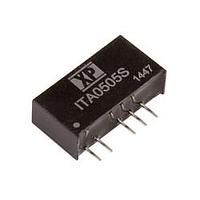 XP Power ITA0515S Isolated DC-DC, 1W DUAL O/P, SIP, UNREG