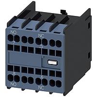 SIEMENS 3RH29112FB11 Control Switches AUX. SWITCH 1NO+1NC FOR S00 & S0 SPRNG