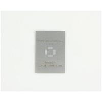 Chip Quik PA0141-S Sockets & Adapters LLP-28 Stainless Steel Stencil