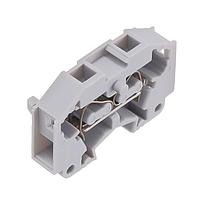 Altech CM1.5S Micro Term Blk, Spring, Panel Mount, Feed-Thru