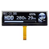 Futaba ELW3601AAR OLED Displays OLED 256x64 White 3.6 inch Display