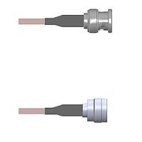 Amphenol Custom Cable Q-0M056000H084i RF Cable Assemblies BNC-SP/TNC-SP G142 84I