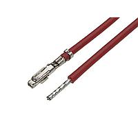 Molex 217491-2101 Pre-Crimped Lead Pre-Crimped Lead 75mm Lngth, 26 AWG, Red