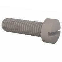 Essentra Components 011032F062PC Slotted Fillister Slotted Screw, #10-32 Thread, 5/8 Lg