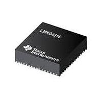 Texas Instruments LMK04816BISQX/NOPB Clock Synthesizers / Jitter Cleaners 3 Input Low Noise Cl ock Jitter Cleaner A 926-LMK04816BISQENPB