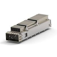 Alcoswitch - TE Connectivity 2342934-2 QSFP-DD QSFP-DD 1X1,STANDARD W/ ZIPPER HS