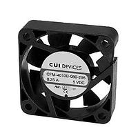 Same Sky (formerly CUI Devices) CFM-4010B-180-296-20 Axial dc axial fan, 40 mm square, 10 mm, 12 Vd