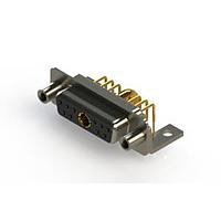 EDAC 630-11W1240-4N6 Mixed Contact D-Sub Connectors Right-angle Power Combo D-Sub Connector