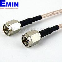 Fairview FMC0202316 SMA Male to SMA Male Cable RG-316 Coax