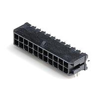 Molex 43045-2206 Shrouded Microfit 3.0 RA SMT Clip DR Tin 22 Ckt