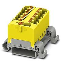PHOENIX CONTACT 3273752 DIN Rail Terminal Blocks PTFIX 10/12X4-NS35A YE
