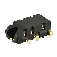 Same Sky (formerly CUI Devices) SJ2-3544A-SMT-TR Phone Connectors 3.5mm gold terminal 5 conductor 0 switch