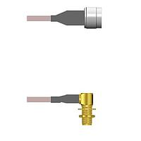 Amphenol Custom Cable Q-2I02P0005012i RF Cable Assemblies N-SP/SMA-RJB G316 12I