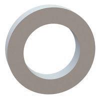 Essentra Components 13RS162591 Round Round Spacer, .680 ID, 1.062 OD, .200 Length