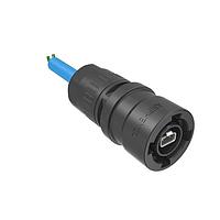 Amphenol Commercial Products MSPEC6P2AA010 Ethernet Cables / Networking Cables SPE IP67 ASSY