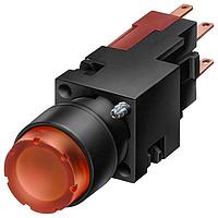 SIEMENS 3SB22260LF01 Pushbutton PUSHBUTTON,MOMENTARY,EXT,BLU,ILL