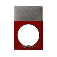 Eaton E22NS42 Pushbutton Legend Plate LGD PLT ALUM STD OFF-ON