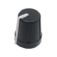 Eagle Plastic Devices 450-5C618 Conical Knob SOFT TCH SH BK/GY T18