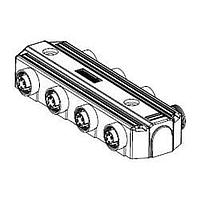 Molex 1300360009 Circular Metric Connectors MC MPIS DN PASS-THRU 6 PORT