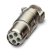 PHOENIX CONTACT 1636091 Connectors EMC Insert Female 4P W/4-9 mm Wire Diam.