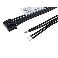 Molex 224090-1054 Specialized Cables KK Plus 250-to-Pigtail 2.50mm P SR 600mm Lgth 5 Ckts Blk