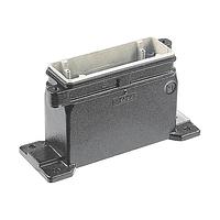 HARTING 19400101263 Heavy Duty Power Connectors HAN 10HPR BASE PNL 1XM40 SCR LK
