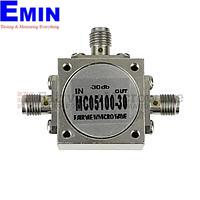 Fairview MC05100-30 SMA Directional Coupler 30 dB Coupled Port From 0.5 MHz to 100 MHz Rated To 3 Watts