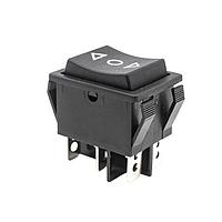 E-Switch R5GBLKBLKHF0 High Current Rocker Switch DPDT (ON)-OFF-(ON) R5 SERIES