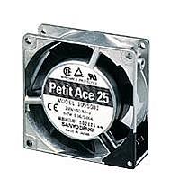 Sanyo Denki 109-210 Axial AC Axial Fan, 80x80x20mm, 100VAC, Petit Ace