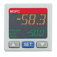 Dwyer MDPC-241 Mini Digital Pressure Controller for Gas - High Accuracy, 6 Units, LED Display (± 3 %, Gauge, 145 psi, Up to 217.6 psi, PT Male, PNP)