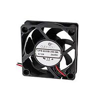 Same Sky (formerly CUI Devices) CFM-6020B-250-368-22 DC Axial Fan dc axial fan, 60 mm square, 20 mm, 24 Vdc, ball, 5000 RPM, 19.05 CFM, TS/PWM