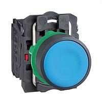 SCHNEIDER XB5AA65 Pushbutton Switches 22MM NON-ILUM BLUE PUSHBUTTON W/BLOCK