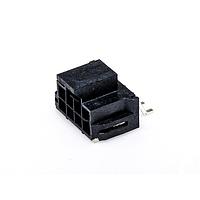 Molex 105405-1208 Shrouded Nano Fit SMT R/A HDR 2X4 Blk 15u'G
