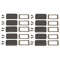 Hammond Manufacturing 1457CEPF-10 Extruded 1457C FLANGE EMI PANEL (10 PK)