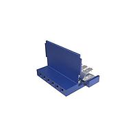 Amphenol FCI 65801-106LF Connectors Clincher™ Flex Connectors, Receptacle Assembly, Single Row, 6 Positions, 2.54mm (.100in) Pitch.
