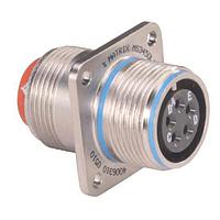 Amphenol Aerospace MS3450KT22-22S-LC Receptacles 5015 RR 4#8 SKT RECP FIREWAL